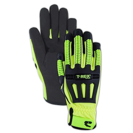 Magid Cut Resistant Impact Gloves, Cut Level A6 , No Coating , S 1 PR TRX742S